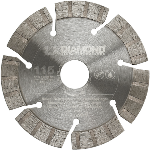 LXDIAMOND Diamantscheibe 150mm Beton passend für Bosch GNF 35 CA Mauernutfräse LXDIAMOND Diamantscheibe 150mm Beton passend für Bosch GNF 35 CA Mauernutfräse