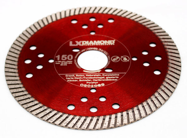 LXDIAMOND Diamant-Trennscheibe 150mm Diamantscheibe passend für Bepo FFS 150 151 Fensterfugenschneider Montagefräse Fensterfräse